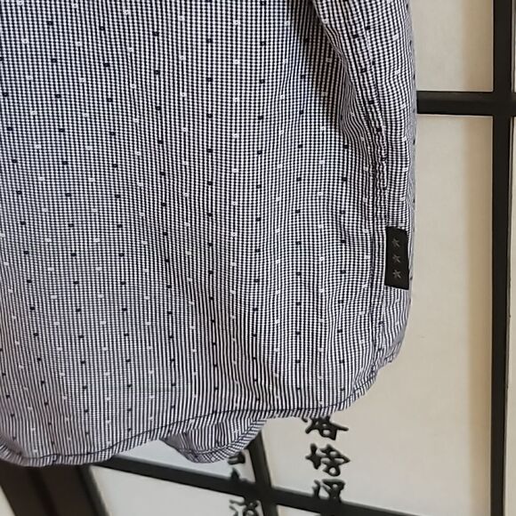 John Varvatos Short Sleeve Cotton Shirt - Picture 6 of 7
